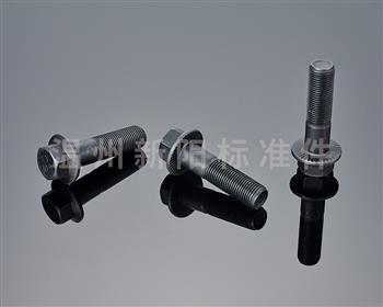 -Q181-Q180--外六角法蘭螺栓 -10.9級- 黑色達克羅   花齒法蘭螺栓13.1