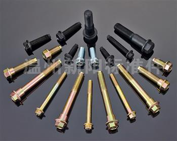 -Q184  -Q185 -GB16674 -外六角法蘭螺栓 -彩鋅-發黑-黑色達克羅 -8.8級 -10.9級